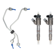 Injecteur n° 1 et 2 avec tube de pression 3H50 4H50