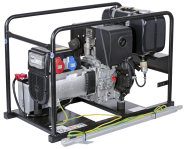 Stromerzeuger 7,5 kVA, 400V/230V, Tank 21 L