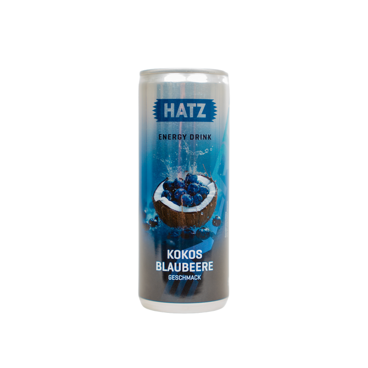 Hatz Energy Drink Kokos Blaubeere von Jenni (Azubi) 